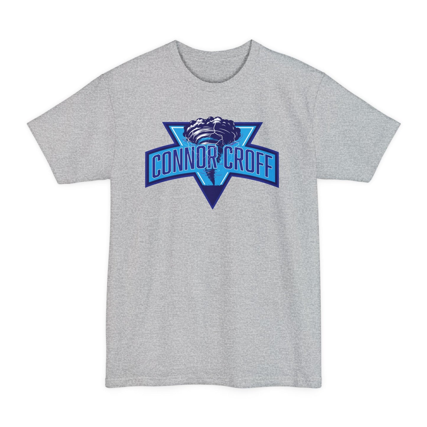 TALL SIZE Unisex Connor Croff Blue Logo T-Shirt