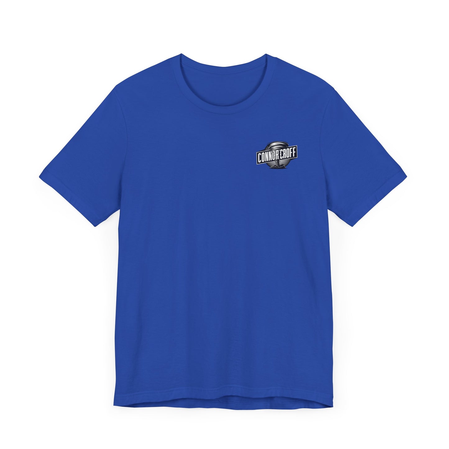 Connor Croff Small Black White Logo Unisex Jersey Short Sleeve Tee