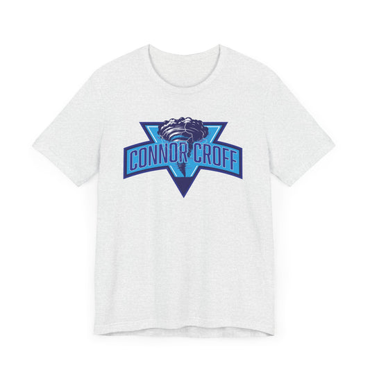 Connor Croff Blue Logo Unisex Jersey Short Sleeve Tee