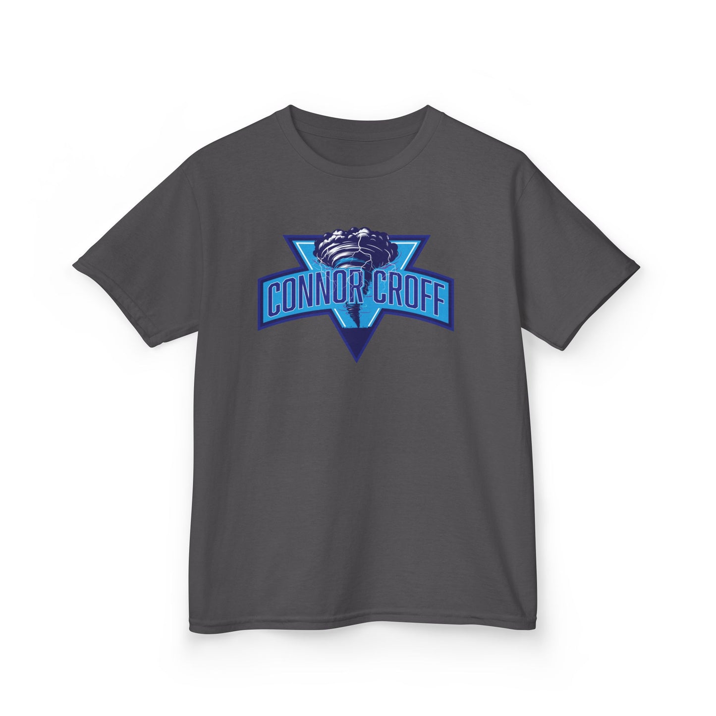 YOUTH (KIDS) Connor Croff Blue Logo Heavy Cotton™ Tee