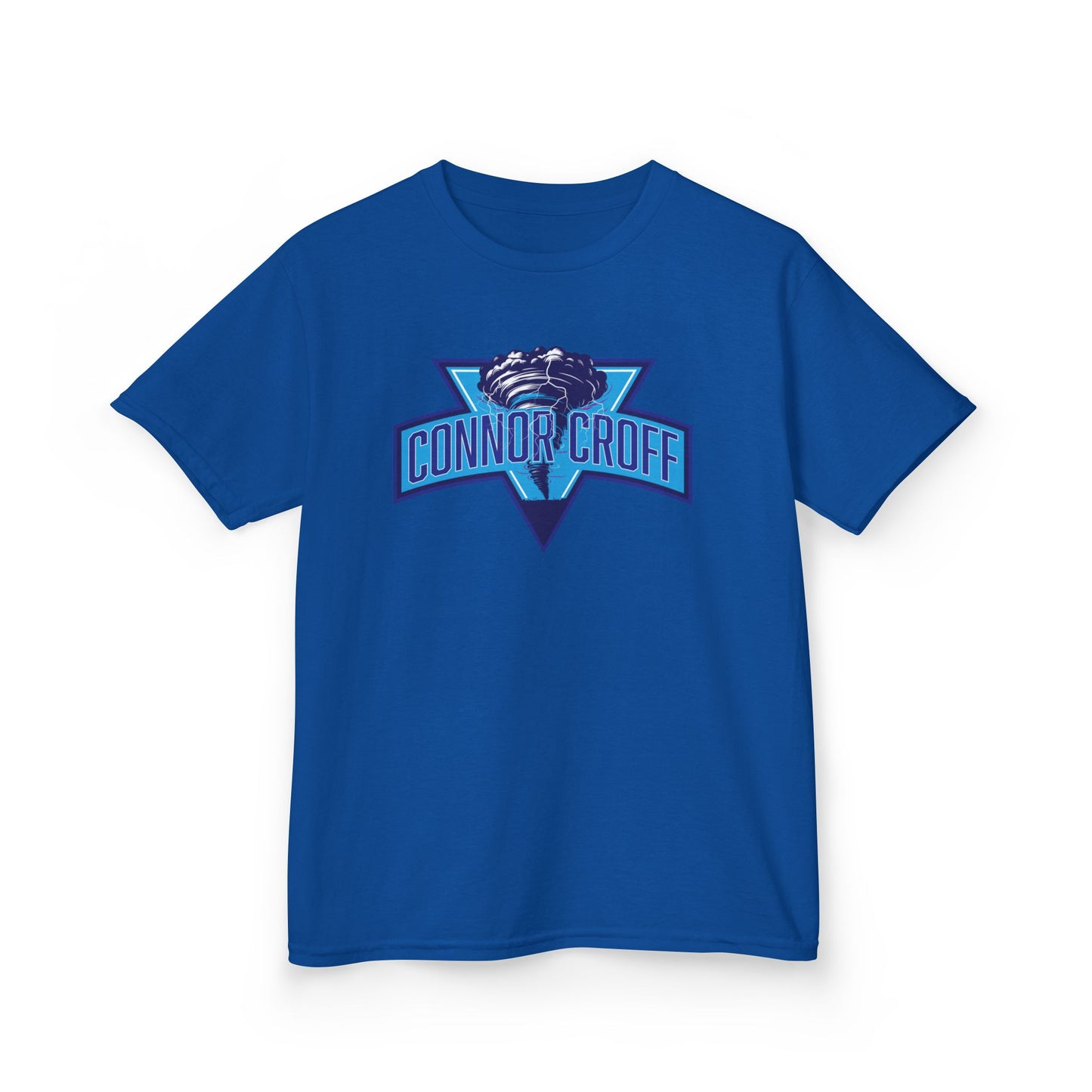 YOUTH (KIDS) Connor Croff Blue Logo Heavy Cotton™ Tee