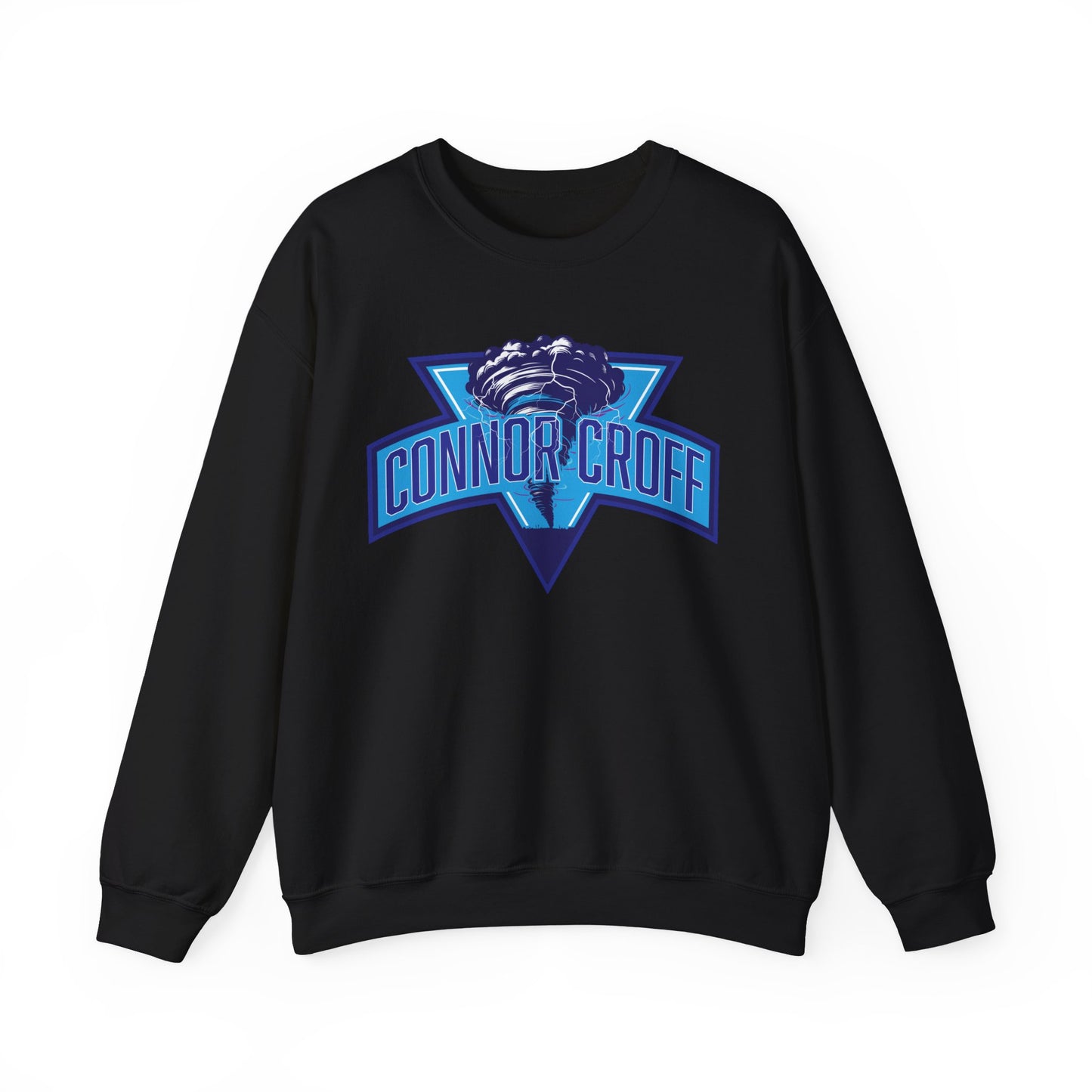 Connor Croff Blue Logo Unisex Heavy Blend™ Crewneck Sweatshirt