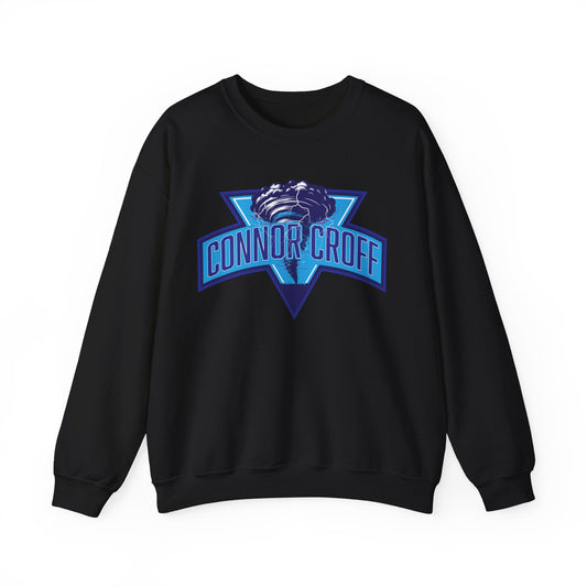 Connor Croff Blue Logo Unisex Heavy Blend™ Crewneck Sweatshirt