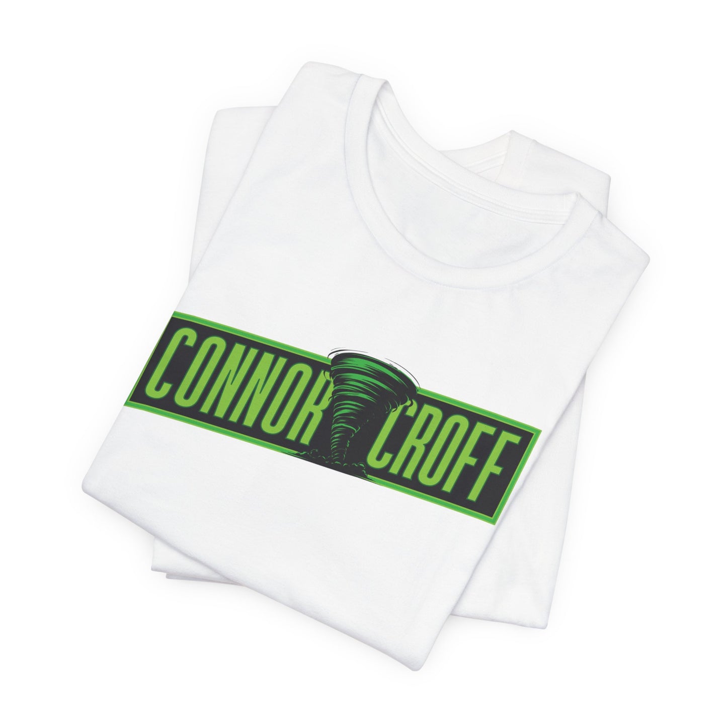 Connor Croff Green Logo Unisex Jersey Short Sleeve Tee