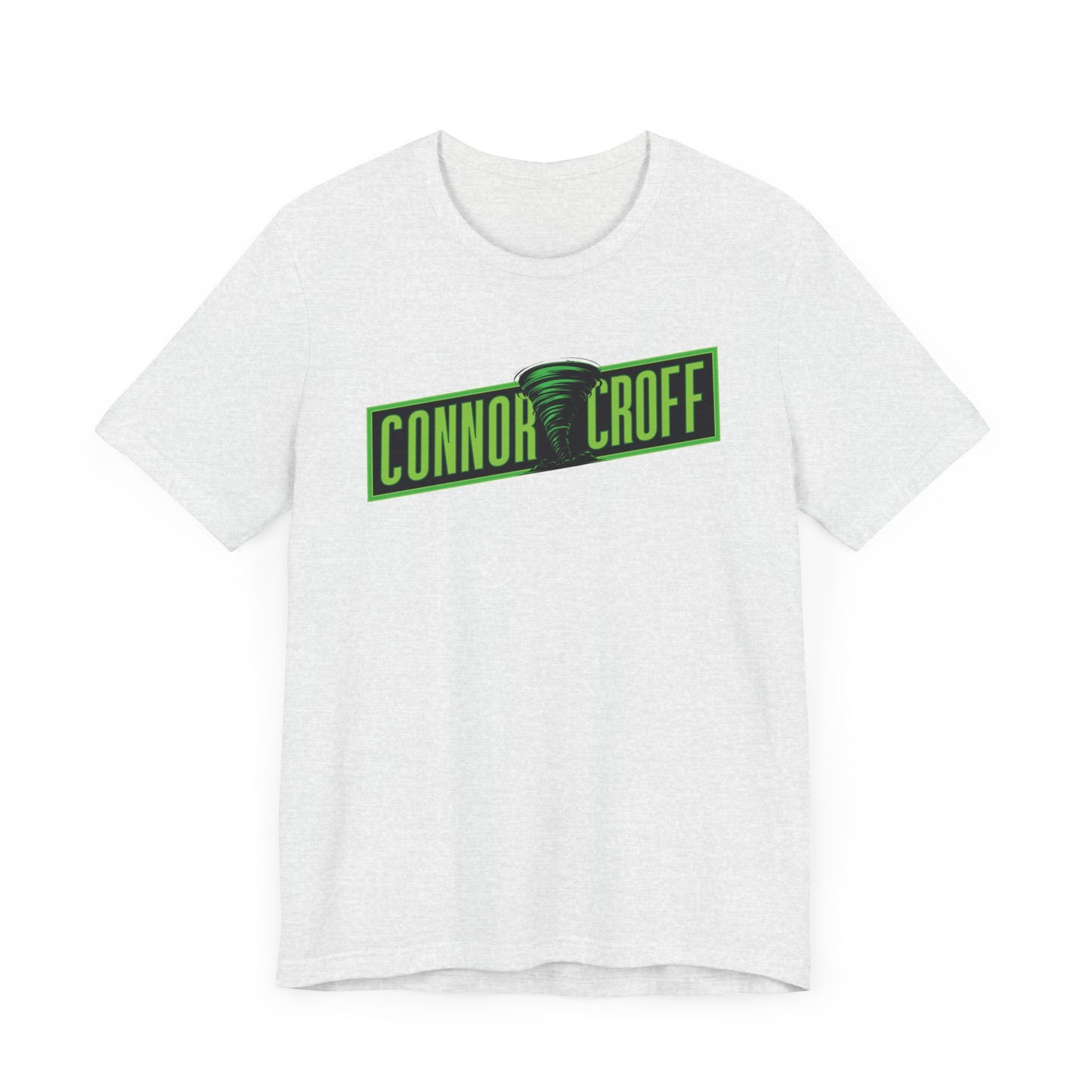 Connor Croff Green Logo Unisex Jersey Short Sleeve Tee