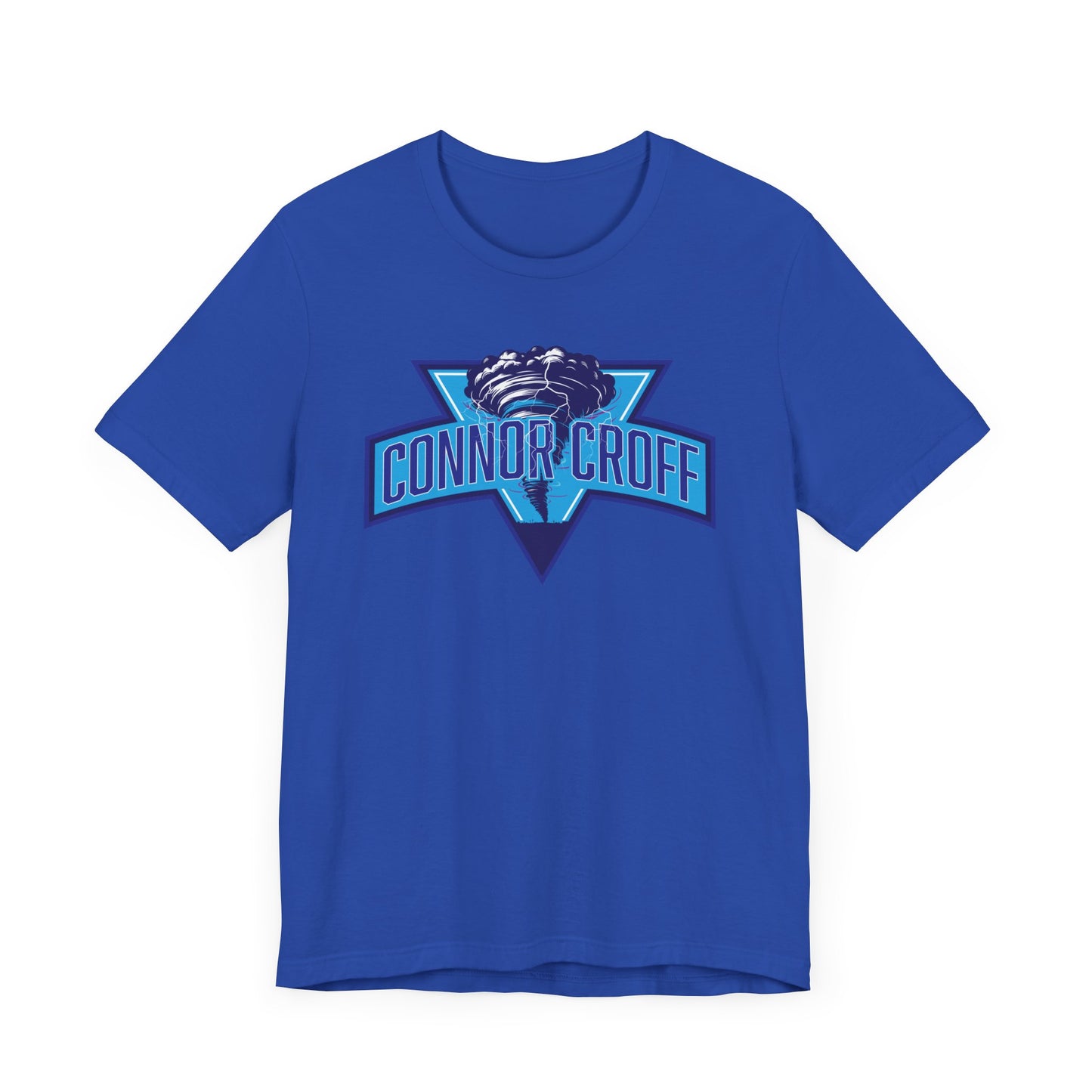 Connor Croff Blue Logo Unisex Jersey Short Sleeve Tee
