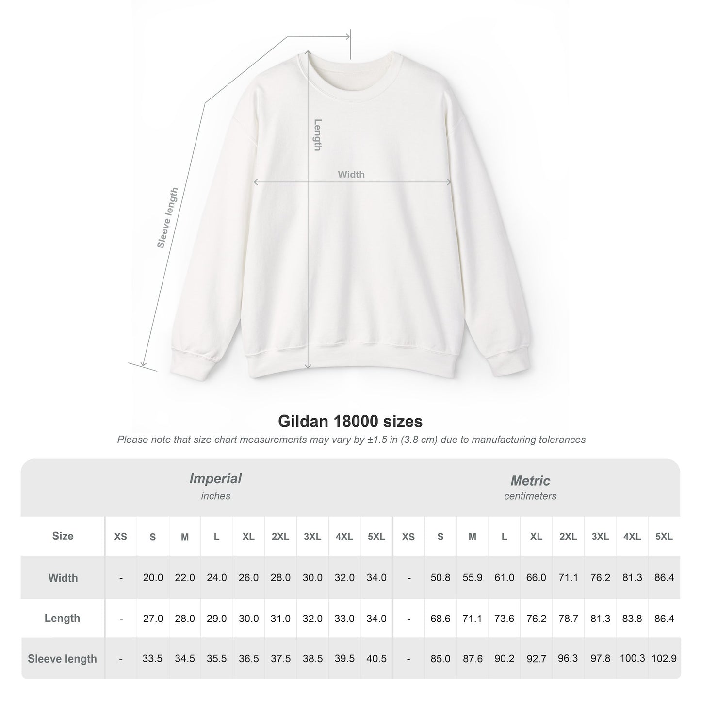 Connor Croff Black White Circle Logo Unisex Heavy Blend™ Crewneck Sweatshirt