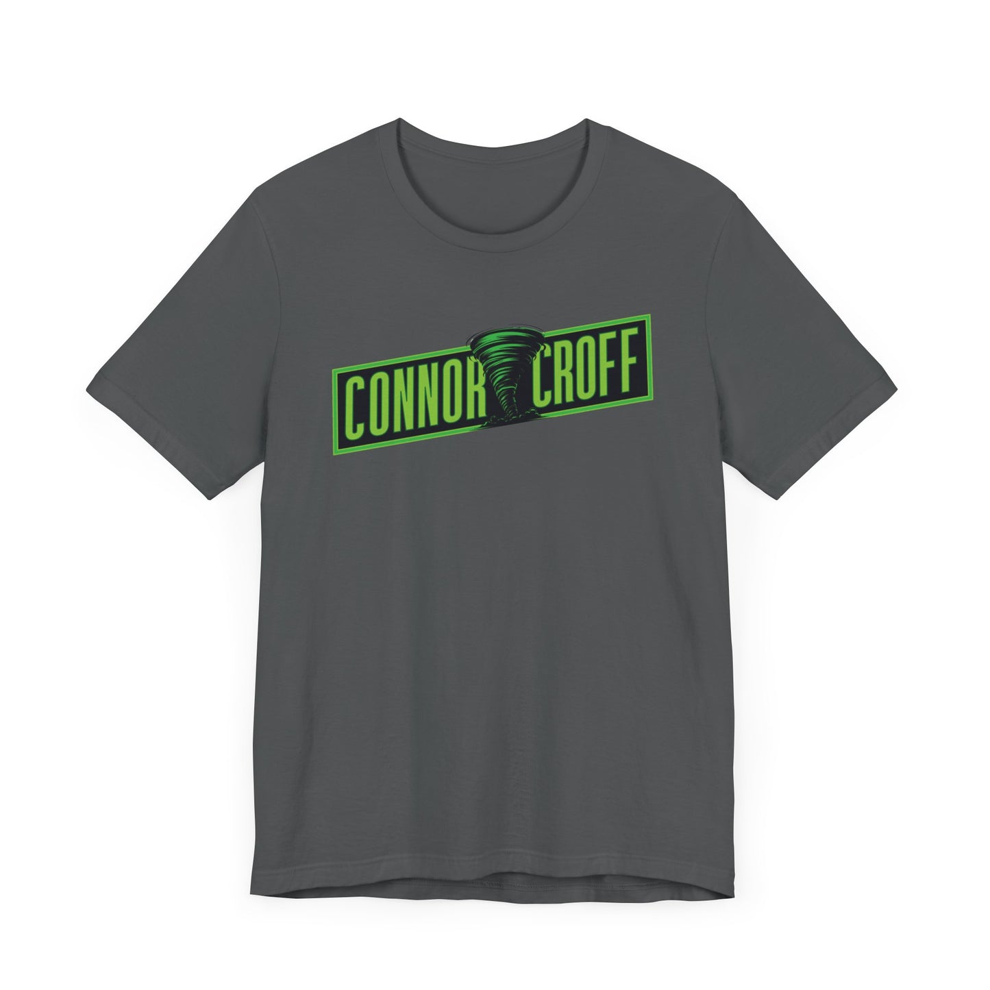 Connor Croff Green Logo Unisex Jersey Short Sleeve Tee