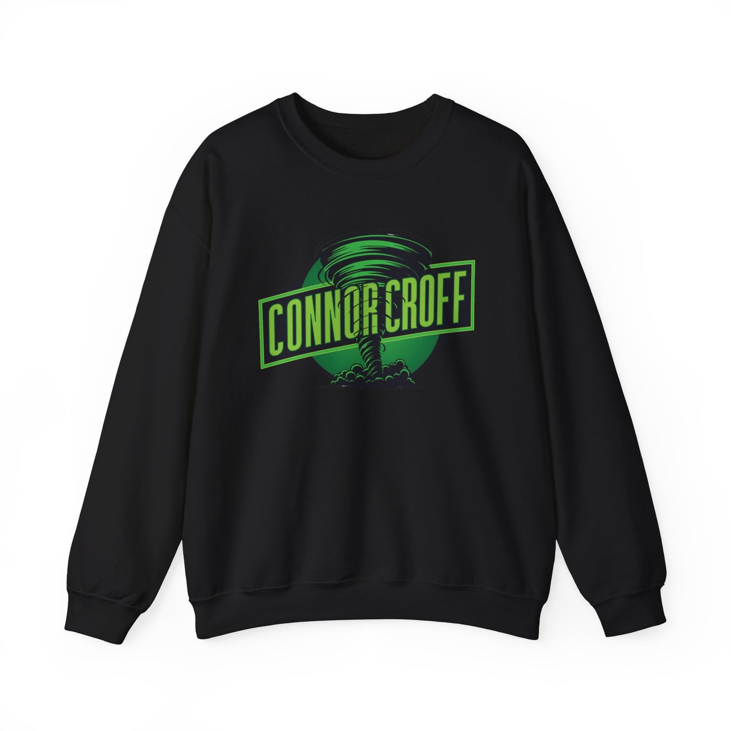 Connor Croff Green Circle Logo Unisex Heavy Blend™ Crewneck Sweatshirt