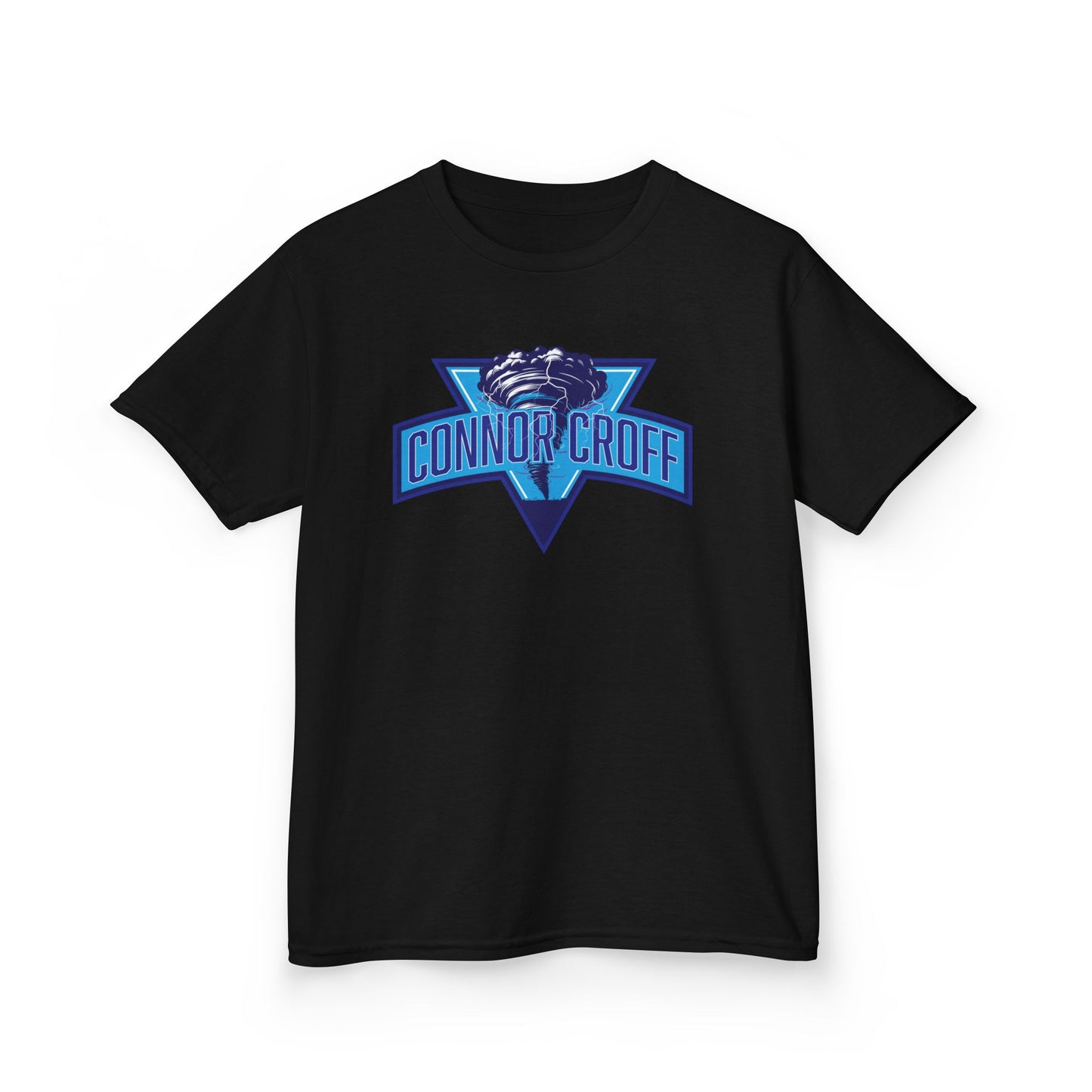 YOUTH (KIDS) Connor Croff Blue Logo Heavy Cotton™ Tee