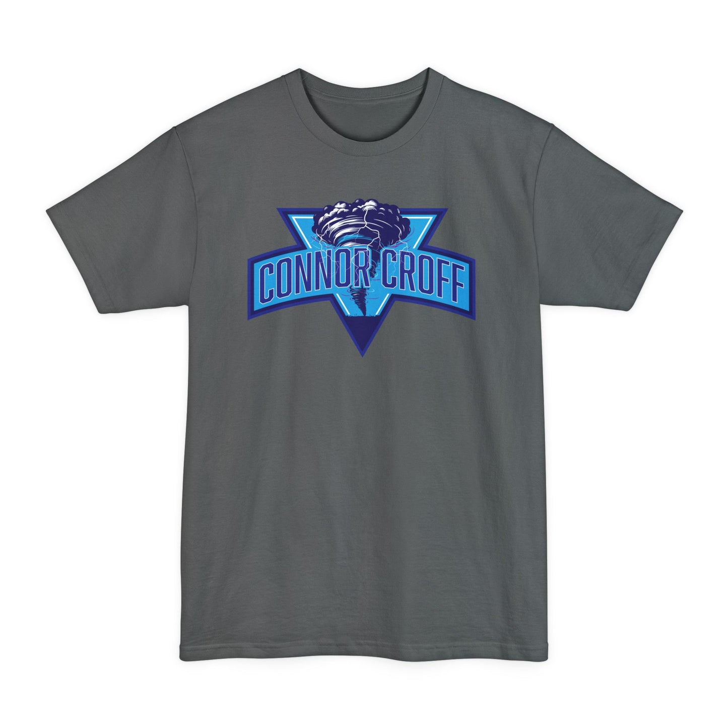 TALL SIZE Unisex Connor Croff Blue Logo T-Shirt