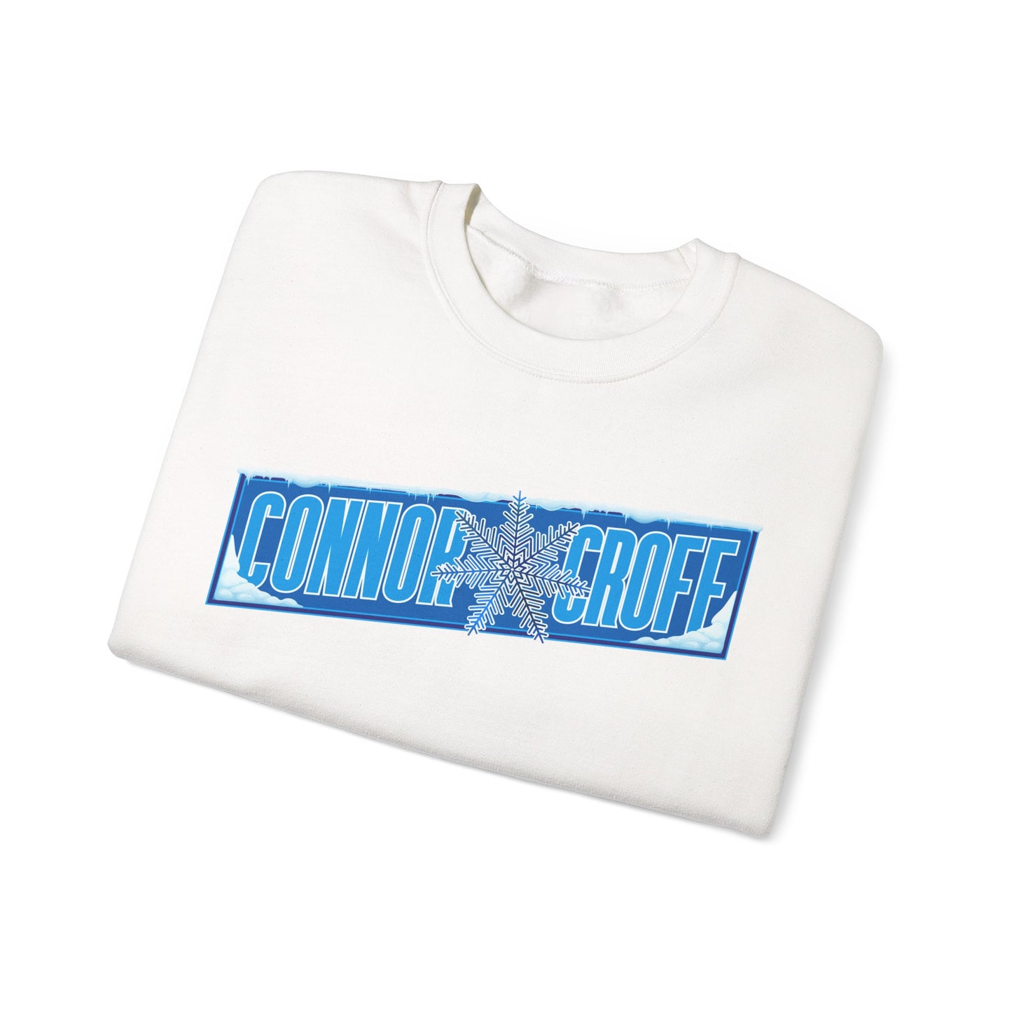 Connor Croff Snowflake Logo Unisex Heavy Blend™ Crewneck Sweatshirt