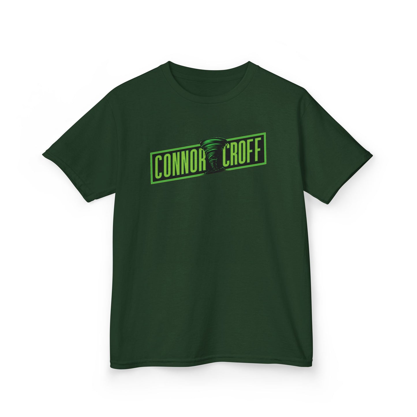 YOUTH (KIDS) Connor Croff Green Logo T-Shirt