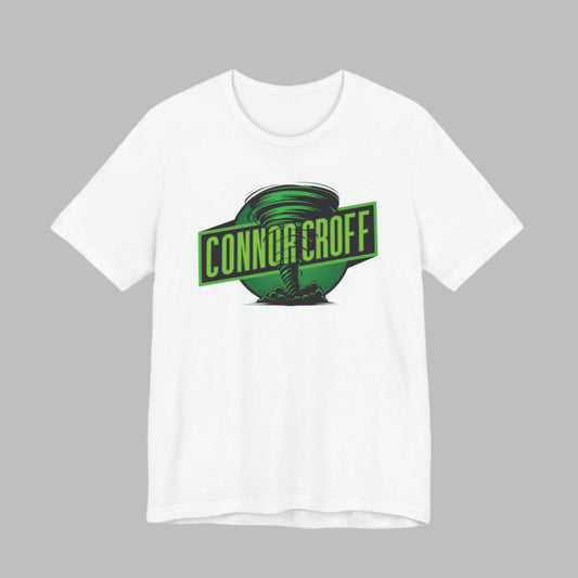 Connor Croff Green Circle Logo Unisex Jersey Short Sleeve Tee