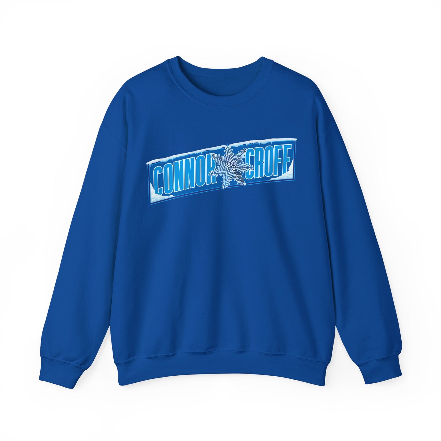 Connor Croff Snowflake Logo Unisex Heavy Blend™ Crewneck Sweatshirt