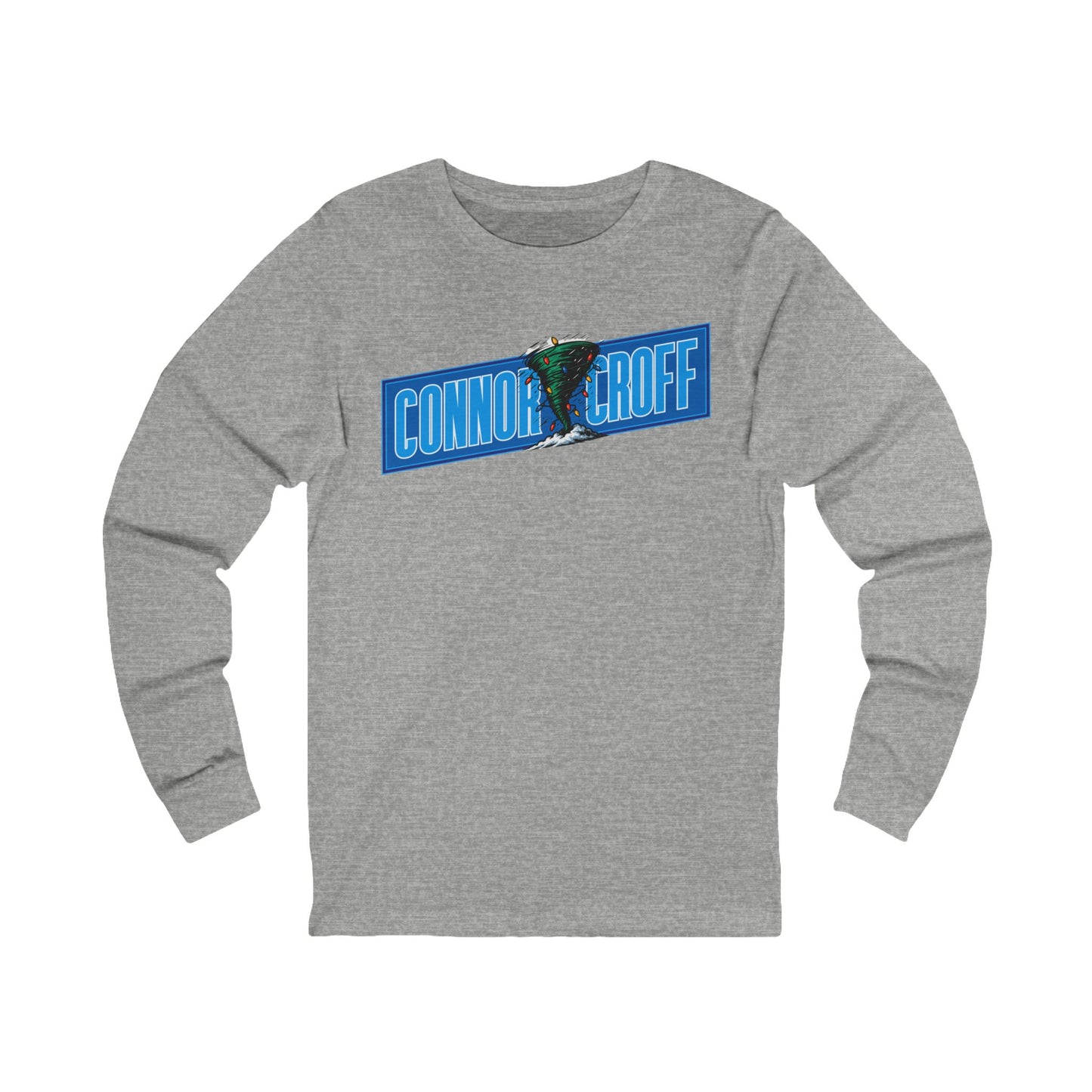 Connor Croff Christmas Logo Unisex Jersey Long Sleeve Tee