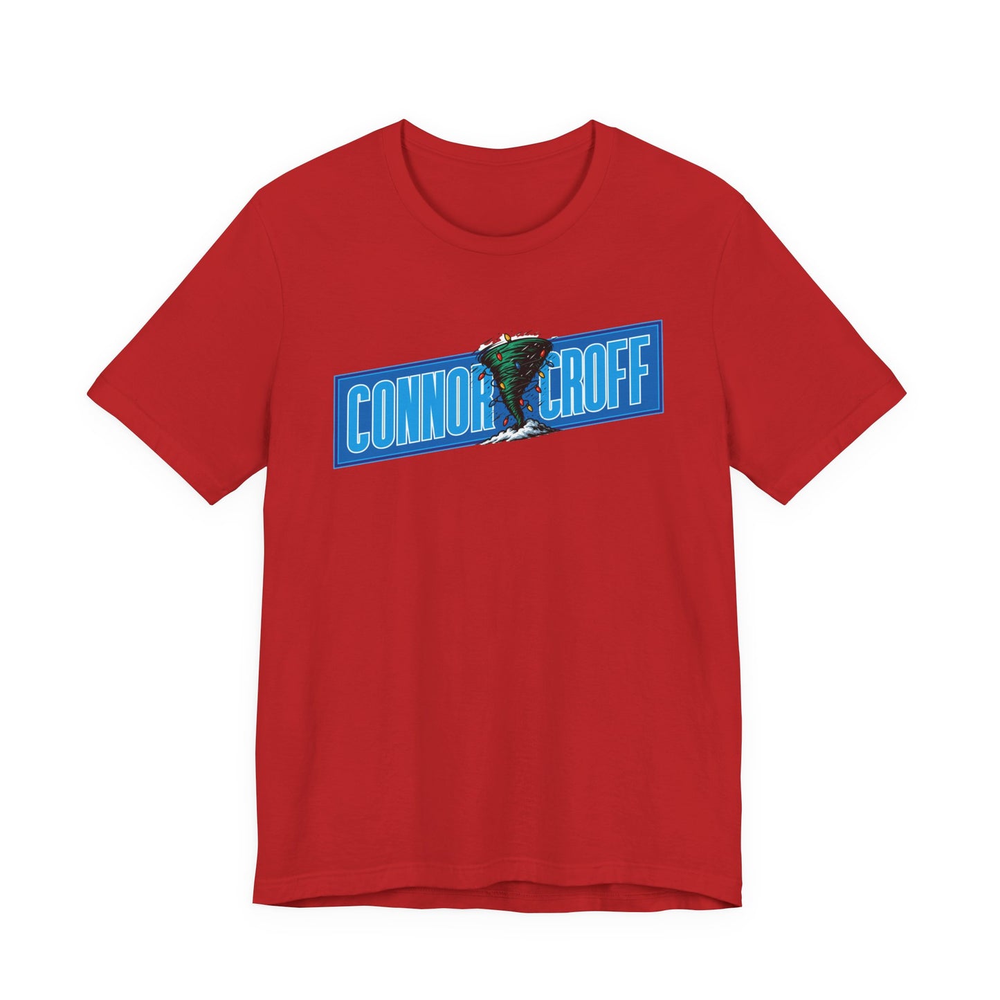 Connor Croff Christmas Logo Unisex Jersey Short Sleeve Tee