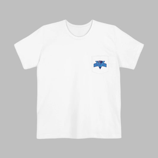 Connor Croff Blue Logo Unisex Pocket T-shirt