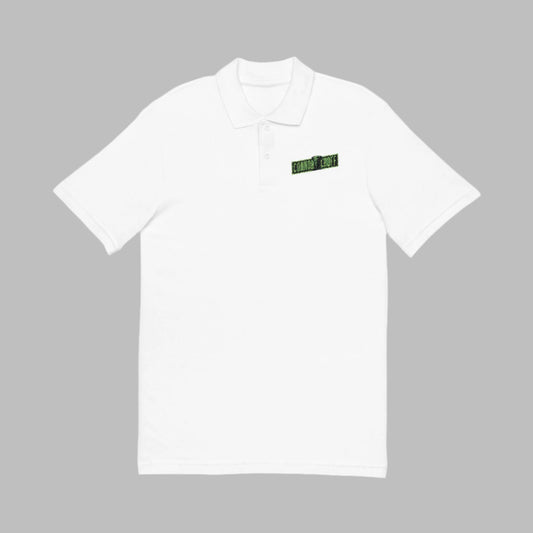 Connor Croff Green Logo Unisex Polo Shirt Embroider Logo