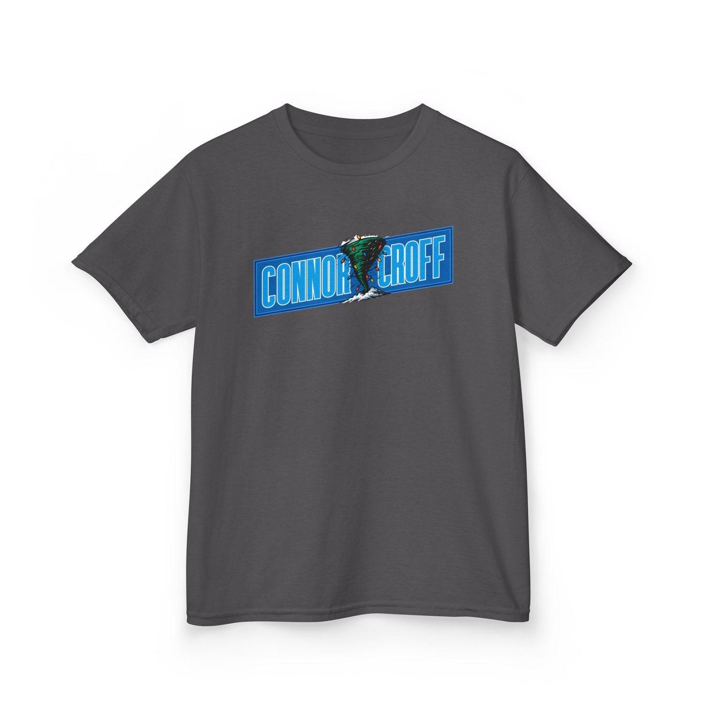 Connor Croff KIDS Heavy Cotton™ Tee Christmas Logo