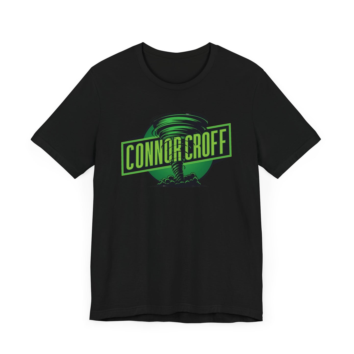 Connor Croff Green Circle Logo Unisex Jersey Short Sleeve Tee