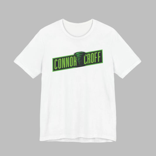 Connor Croff Green Logo Unisex Jersey Short Sleeve Tee