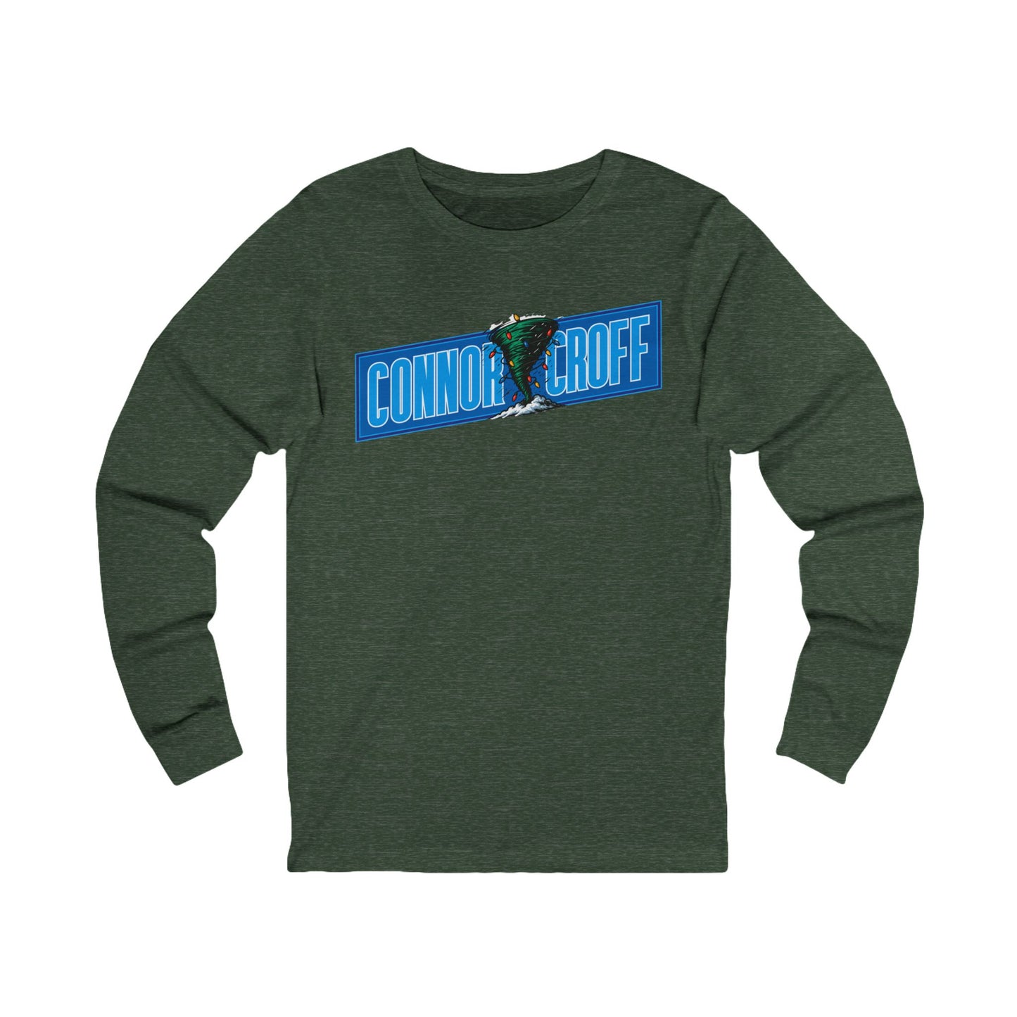 Connor Croff Christmas Logo Unisex Jersey Long Sleeve Tee
