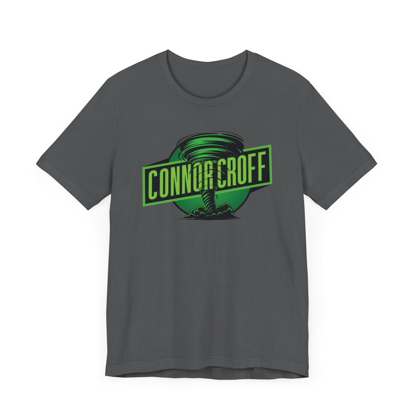 Connor Croff Green Circle Logo Unisex Jersey Short Sleeve Tee