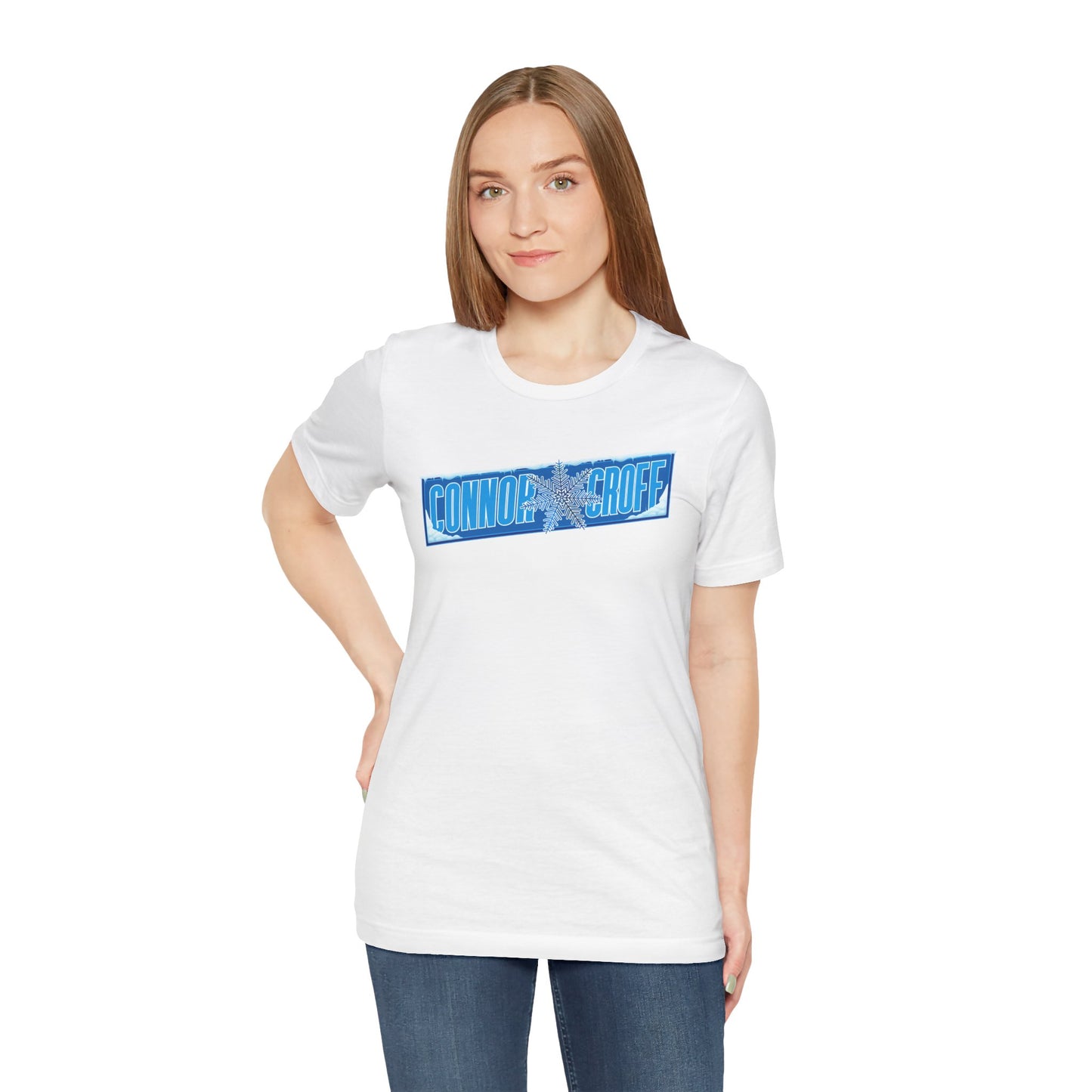 Connor Croff Snowflake Logo Unisex Jersey Short Sleeve Tee