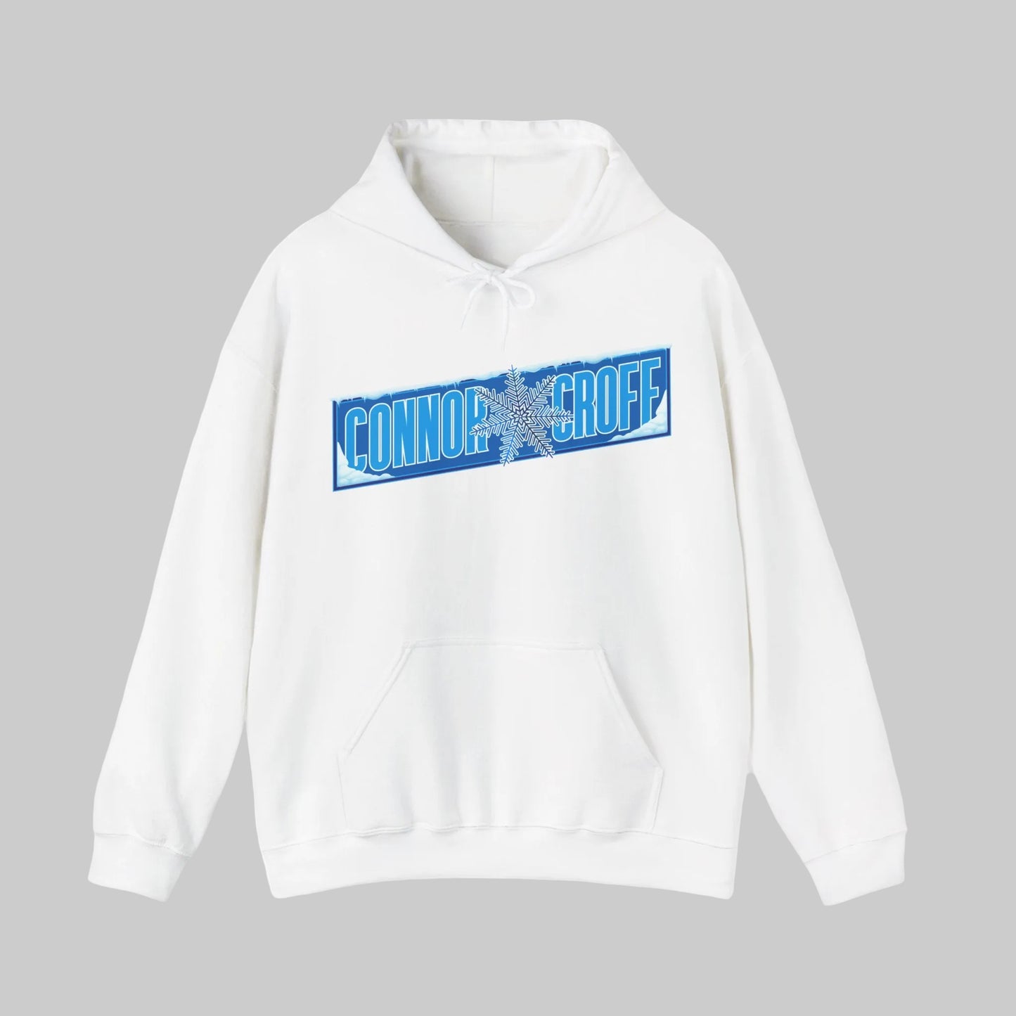 Connor Croff Snowflake Logo Unisex Heavy Blend™ Hooded Sweatshirt