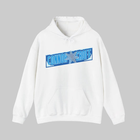 Connor Croff Snowflake Logo Unisex Heavy Blend™ Hooded Sweatshirt