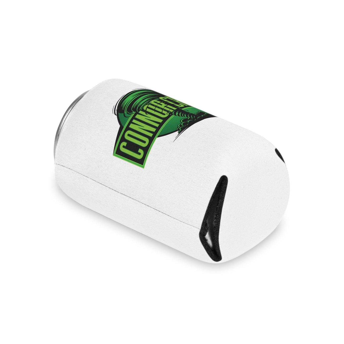 Connor Croff Tornado Green Logo Can Cooler Sleeve for Regular Cans
