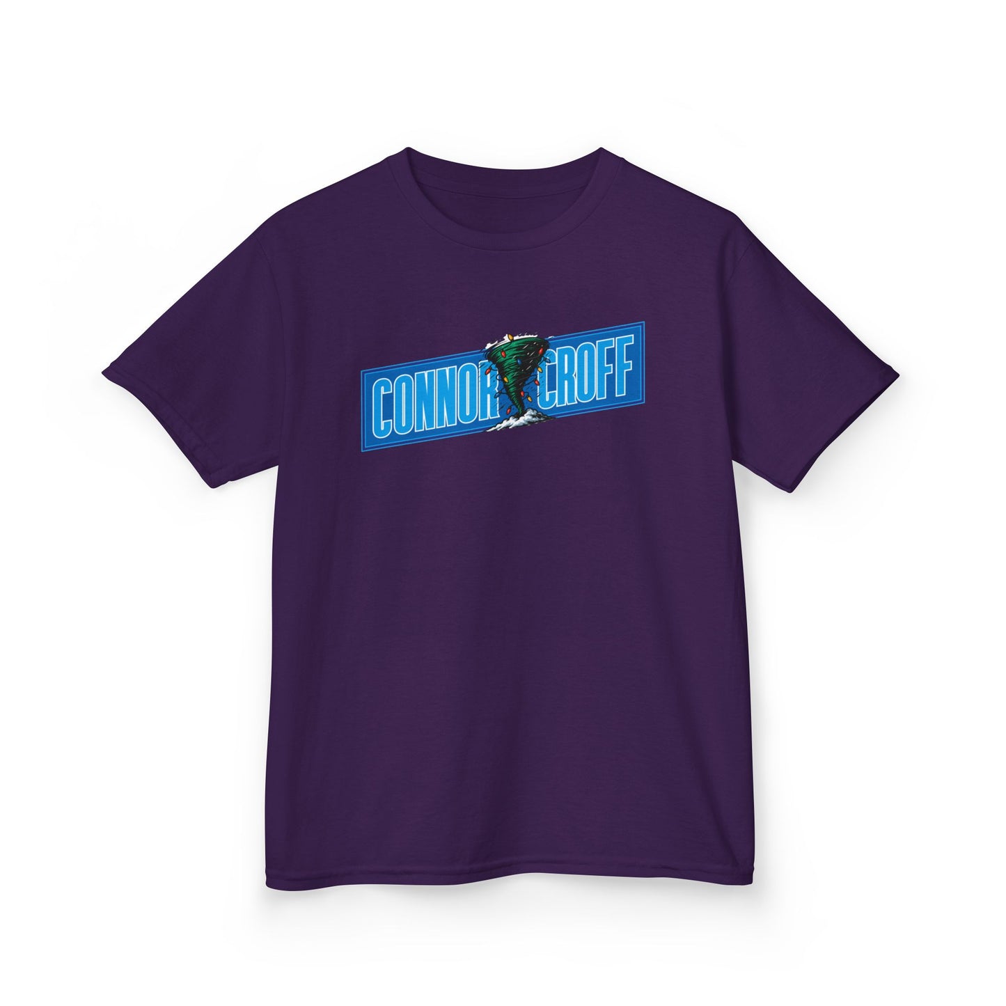 Connor Croff KIDS Heavy Cotton™ Tee Christmas Logo