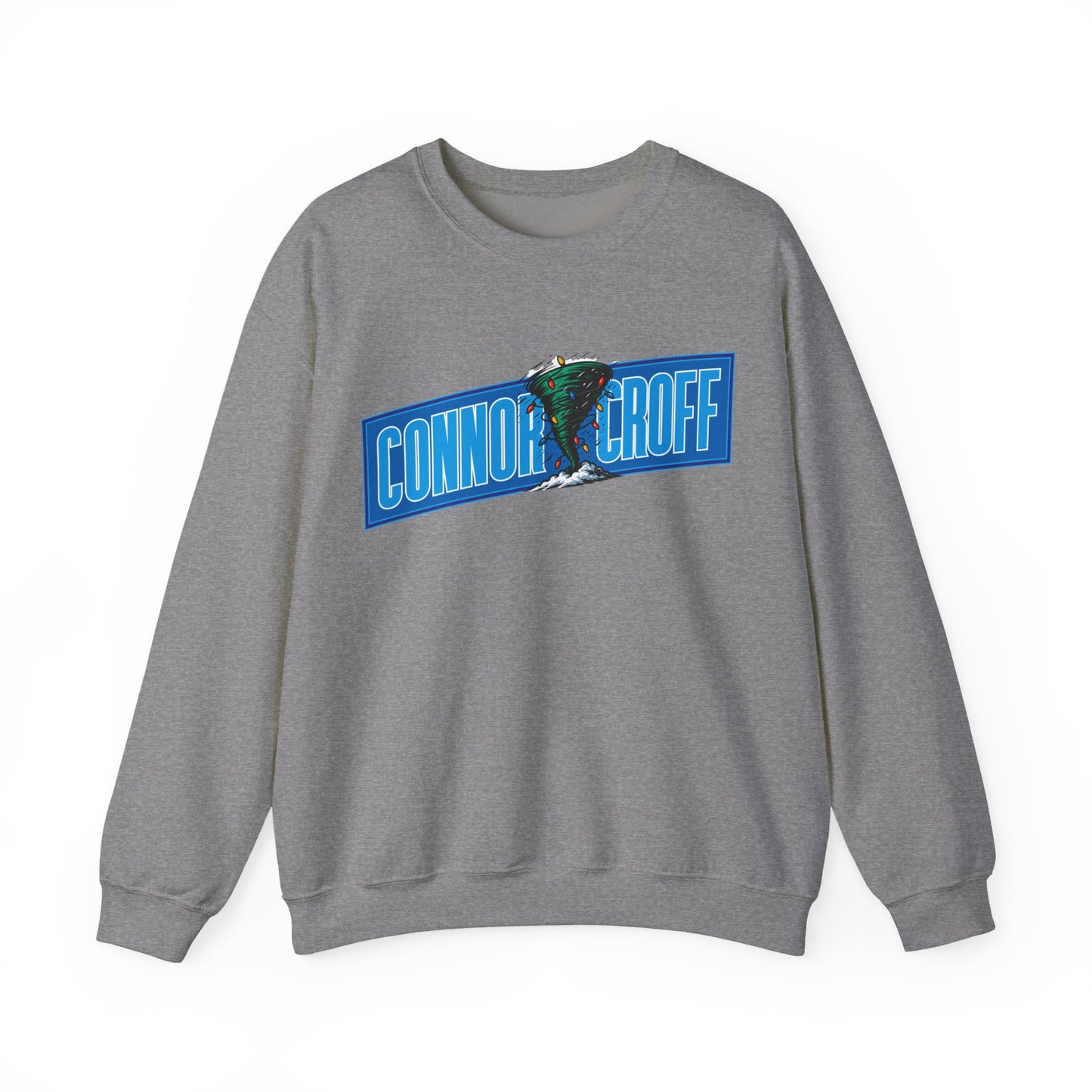 Connor Croff Christmas Logo Unisex Heavy Blend™ Crewneck Sweatshirt