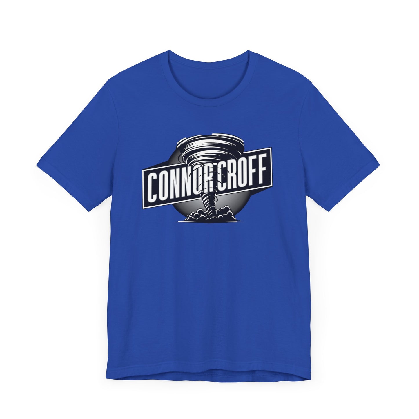 Connor Croff Black White Circle Logo Unisex Jersey Short Sleeve Tee