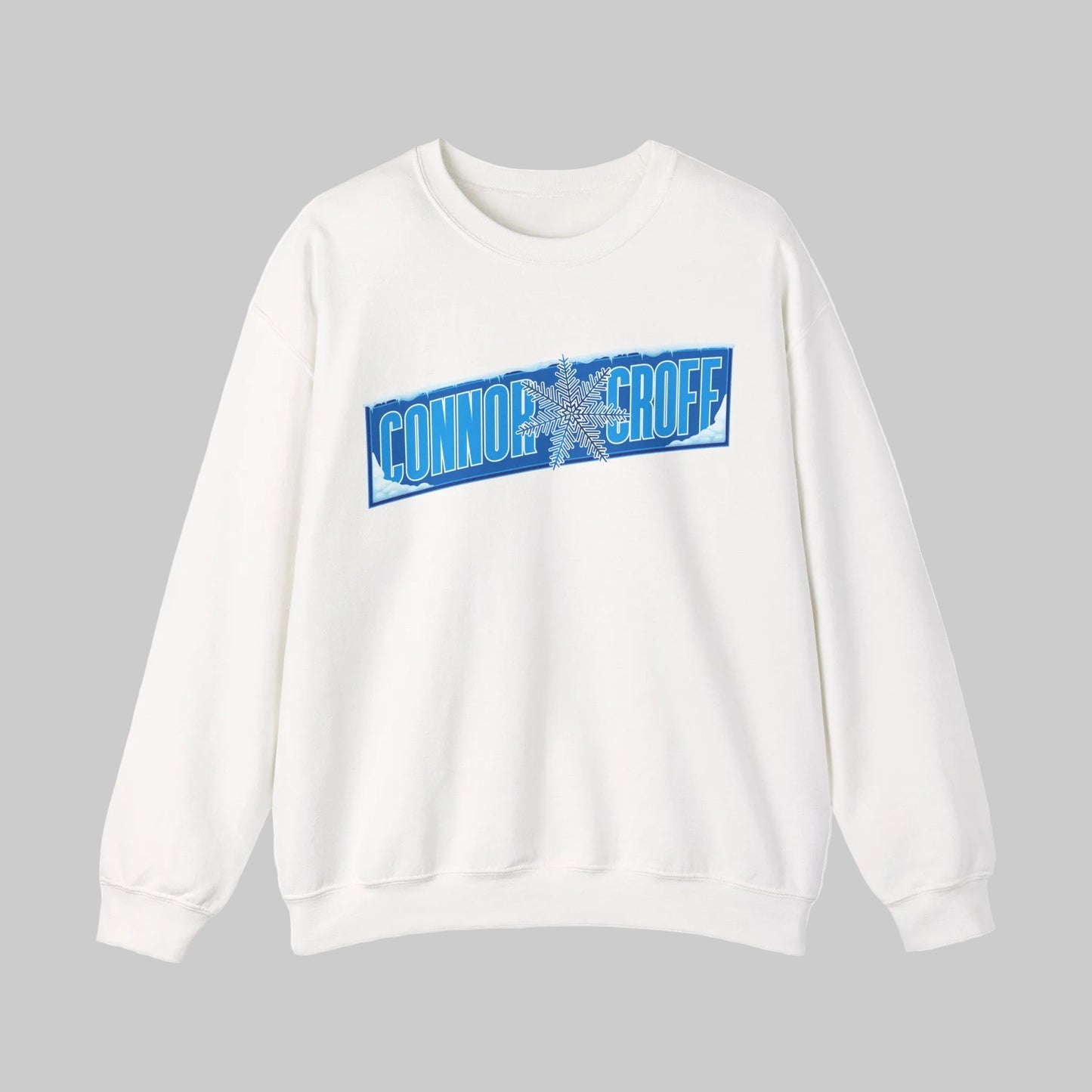 Connor Croff Snowflake Logo Unisex Heavy Blend™ Crewneck Sweatshirt
