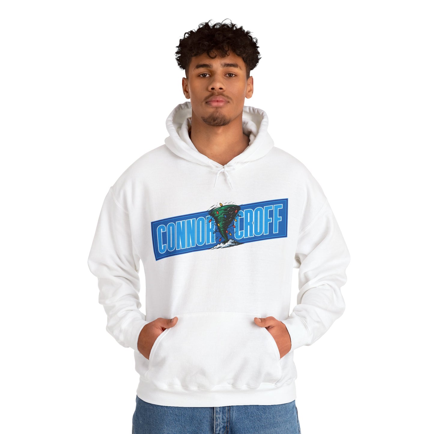 Connor Croff Christmas Logo Unisex Heavy Blend™ Hooded Sweatshirt