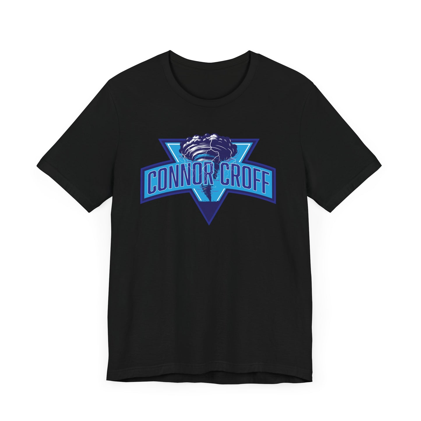 Connor Croff Blue Logo Unisex Jersey Short Sleeve Tee