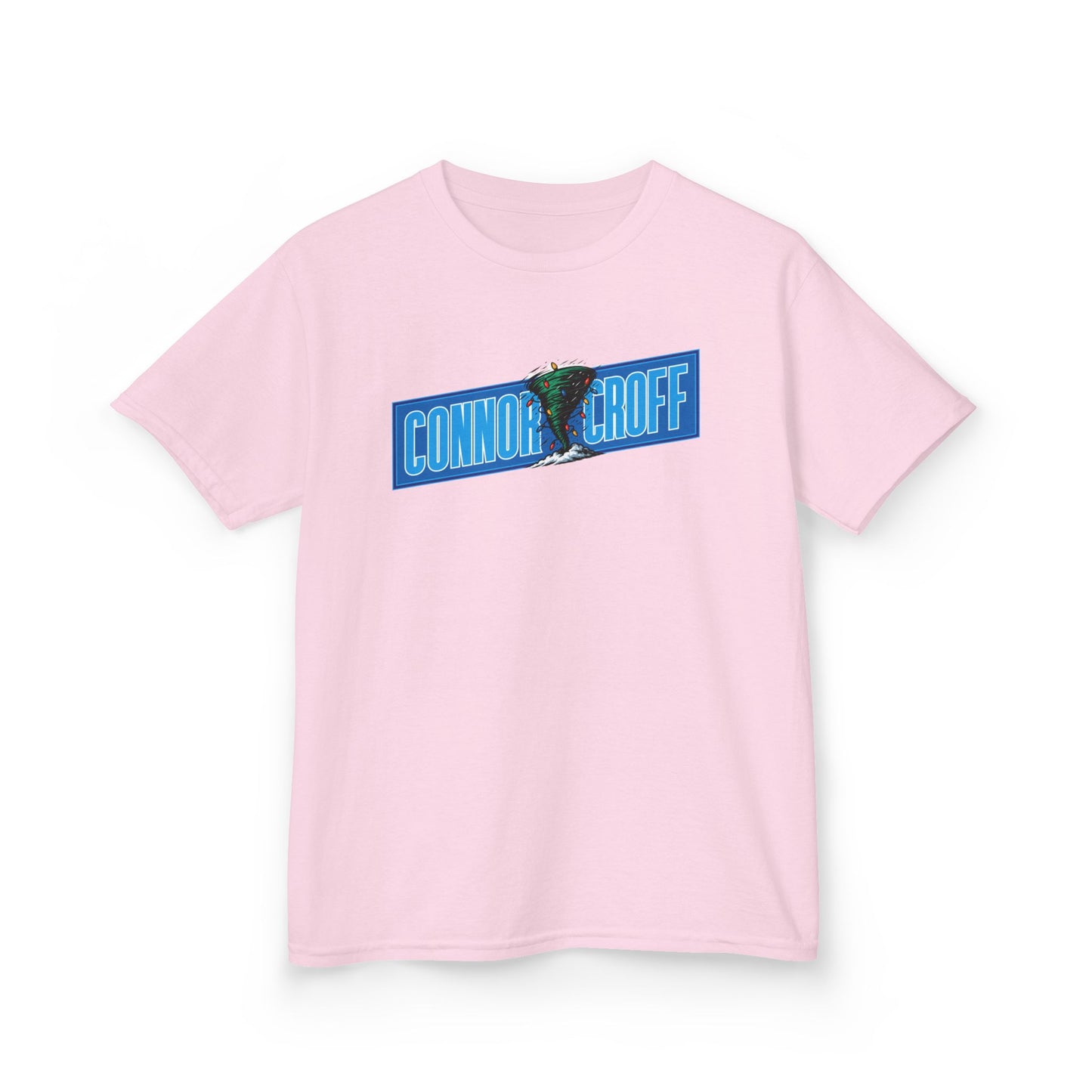 Connor Croff KIDS Heavy Cotton™ Tee Christmas Logo