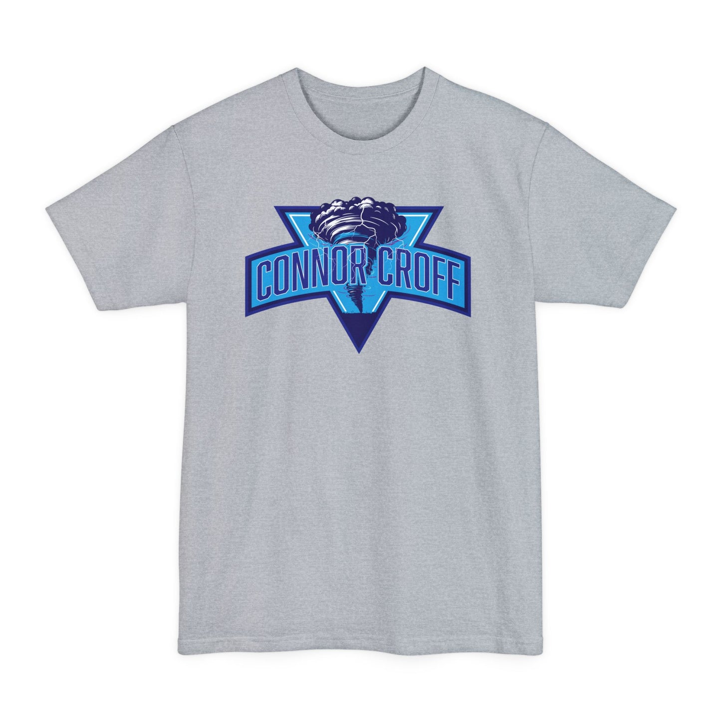 TALL SIZE Unisex Connor Croff Blue Logo T-Shirt