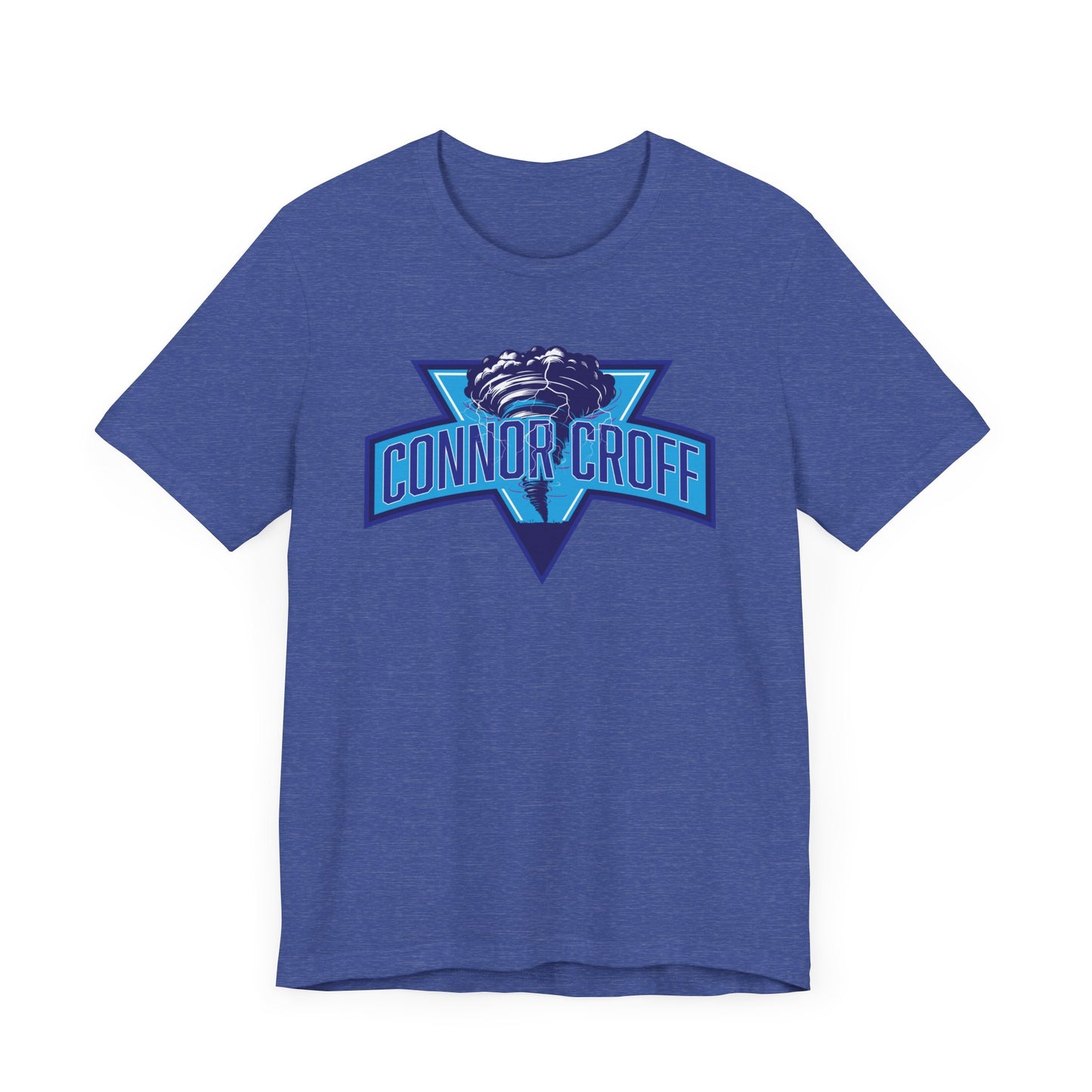 Connor Croff Blue Logo Unisex Jersey Short Sleeve Tee