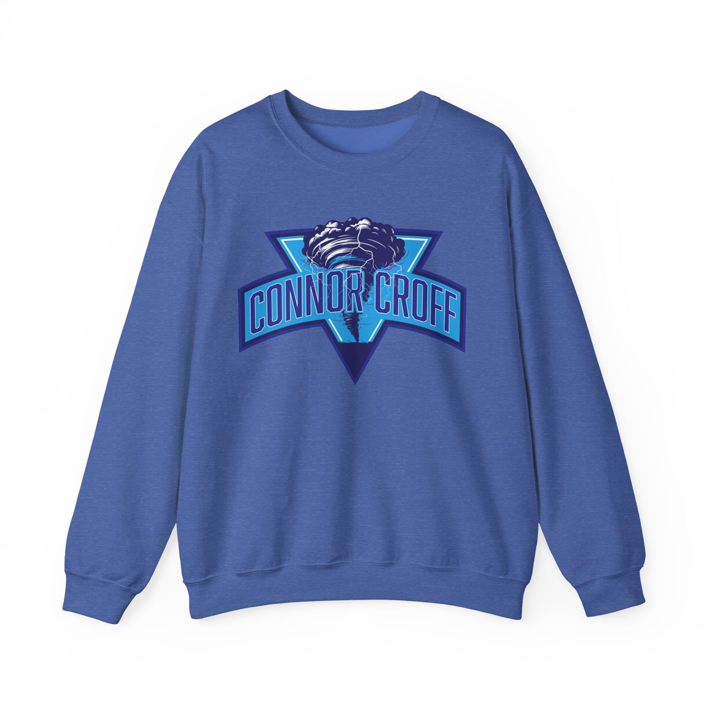 Connor Croff Blue Logo Unisex Heavy Blend™ Crewneck Sweatshirt