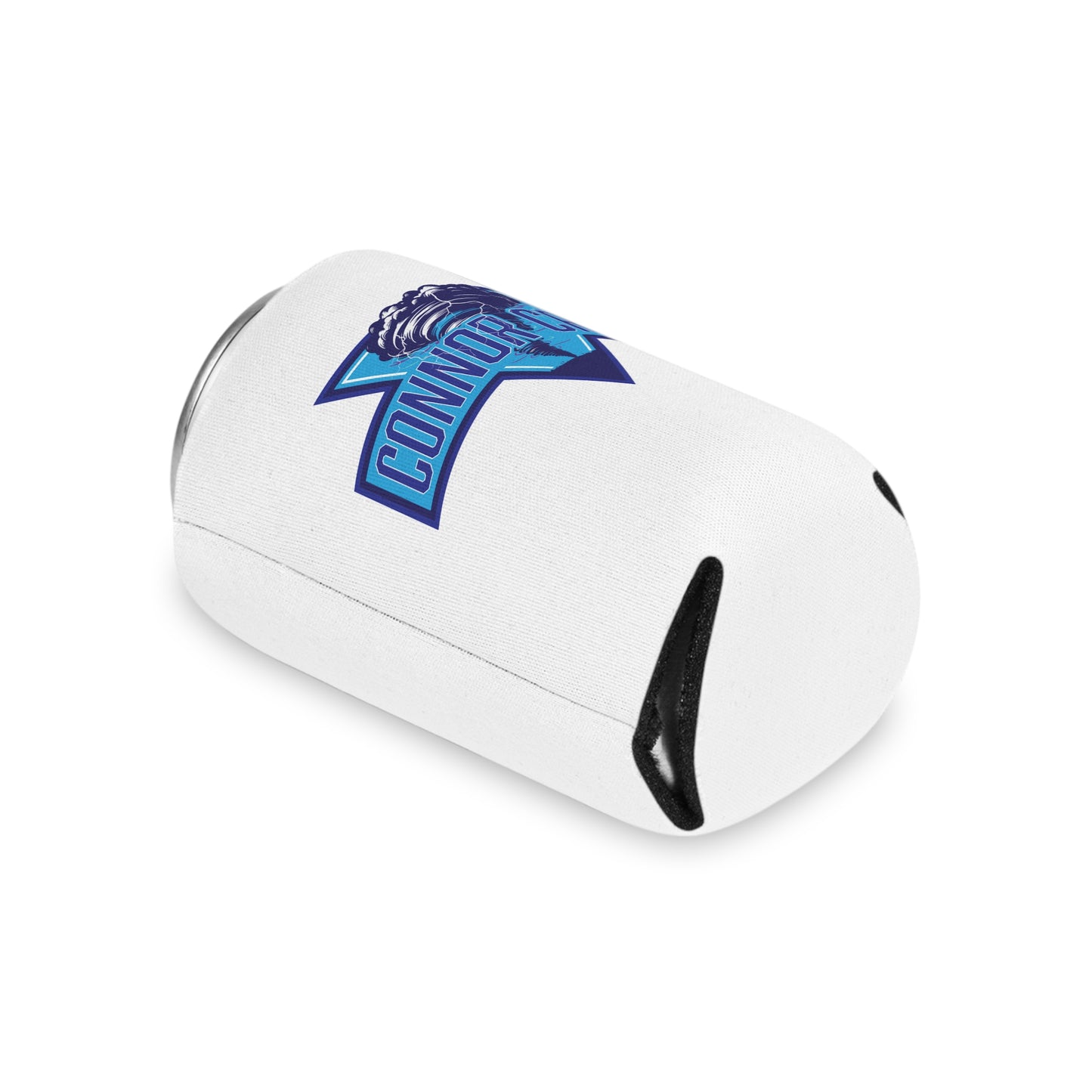 Connor Croff Tornado Blue Logo Can Cooler Sleeve for Regular Cans