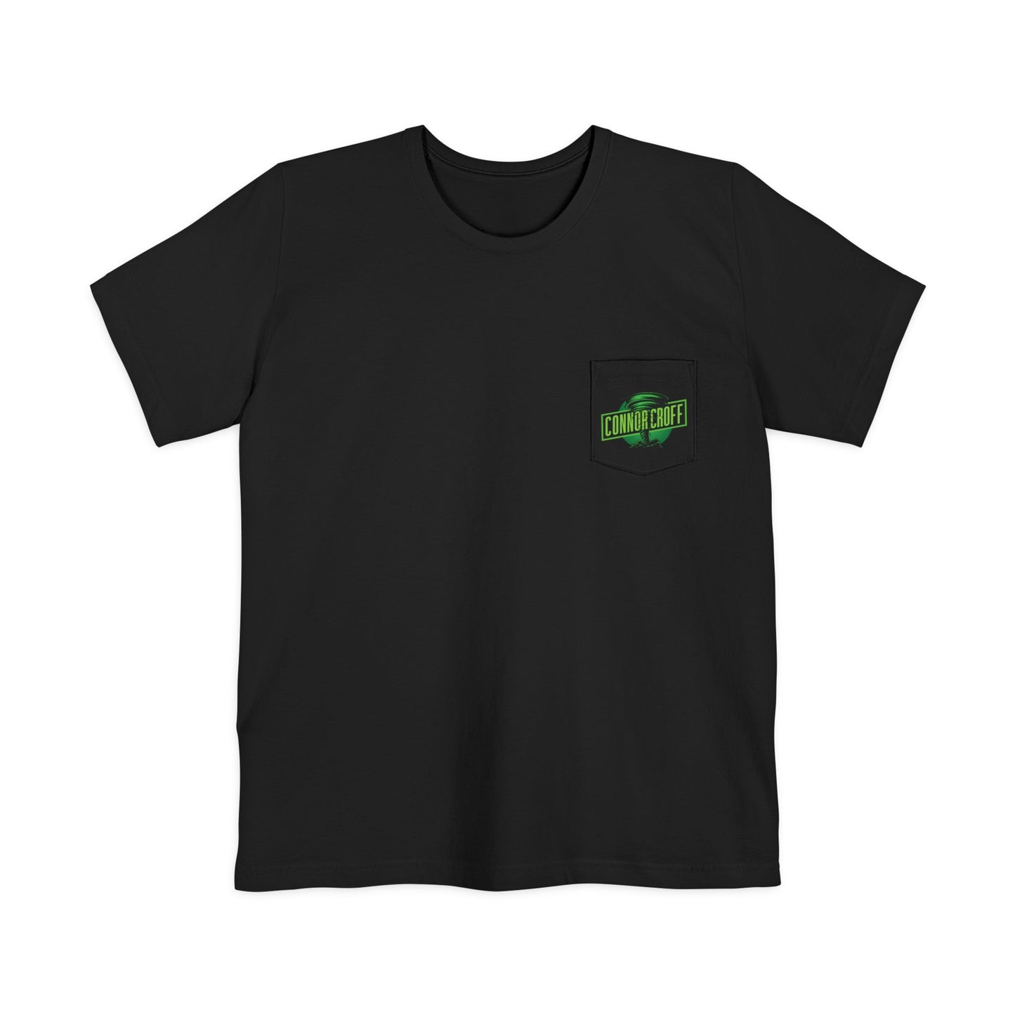 Connor Croff Green Circle Logo Unisex Pocket T-shirt