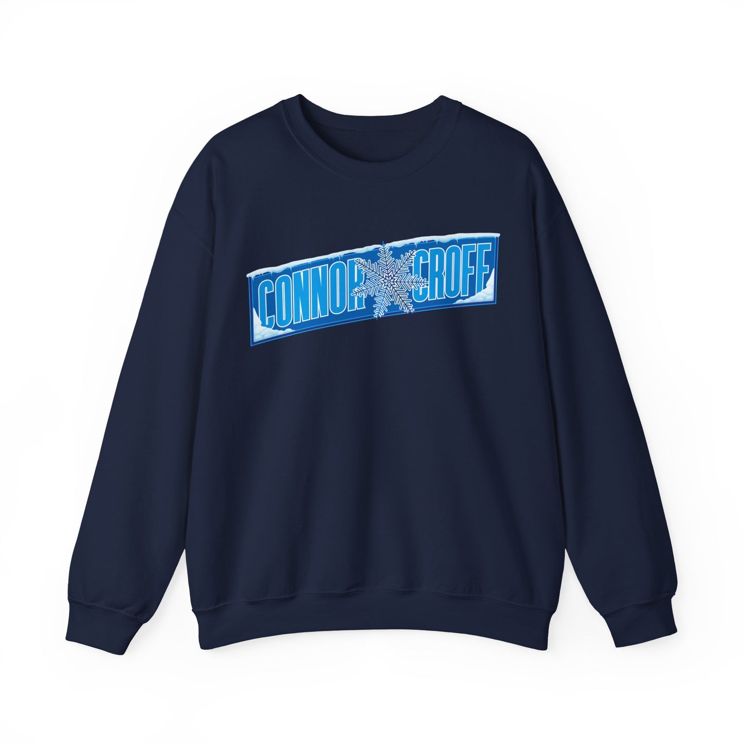 Connor Croff Snowflake Logo Unisex Heavy Blend™ Crewneck Sweatshirt