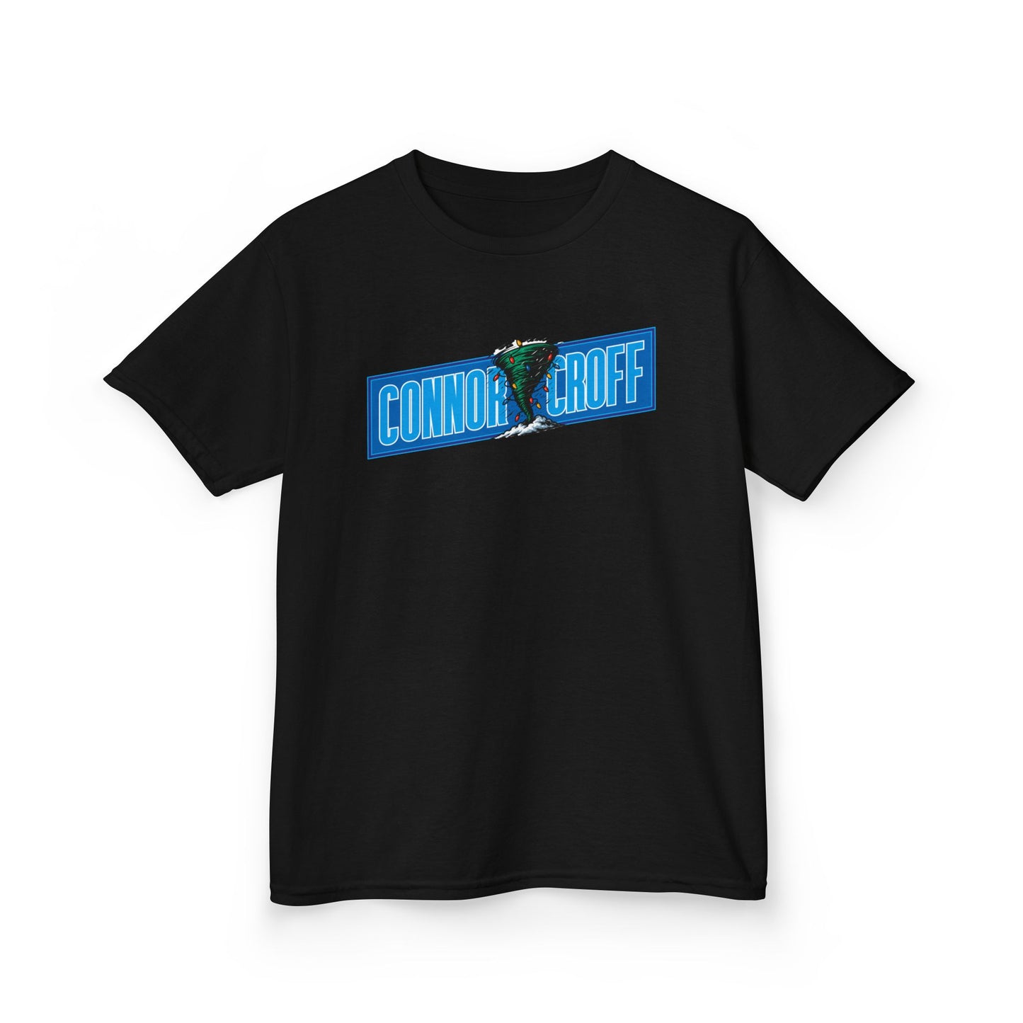 Connor Croff KIDS Heavy Cotton™ Tee Christmas Logo