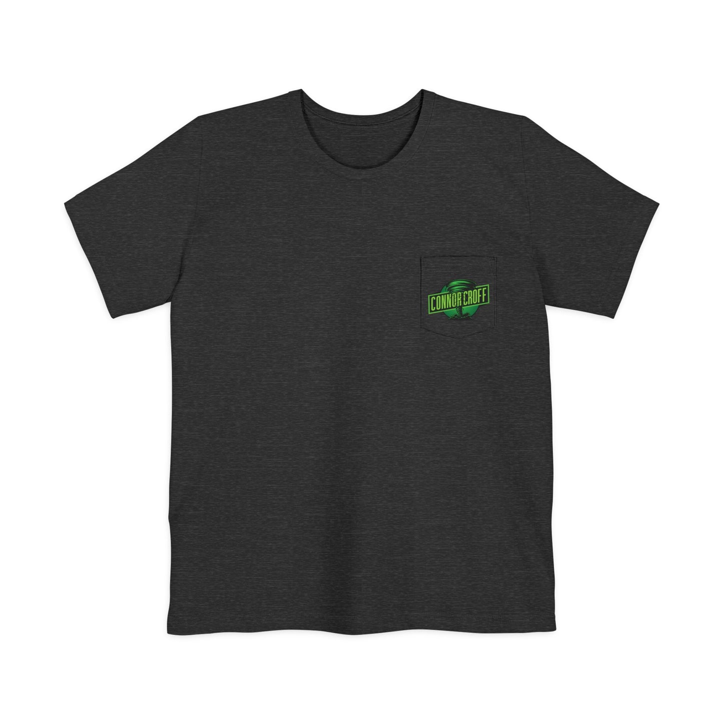 Connor Croff Green Circle Logo Unisex Pocket T-shirt