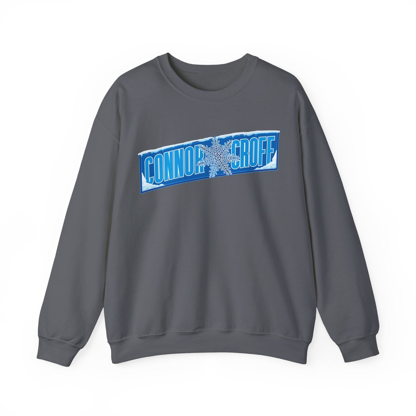 Connor Croff Snowflake Logo Unisex Heavy Blend™ Crewneck Sweatshirt