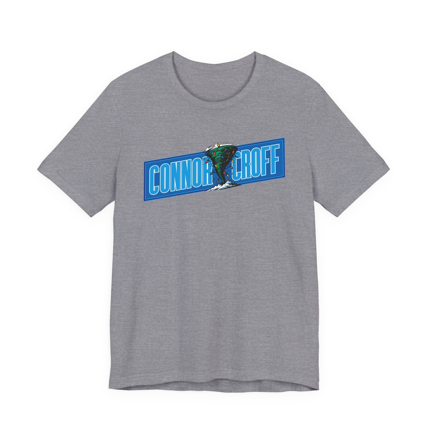 Connor Croff Christmas Logo Unisex Jersey Short Sleeve Tee