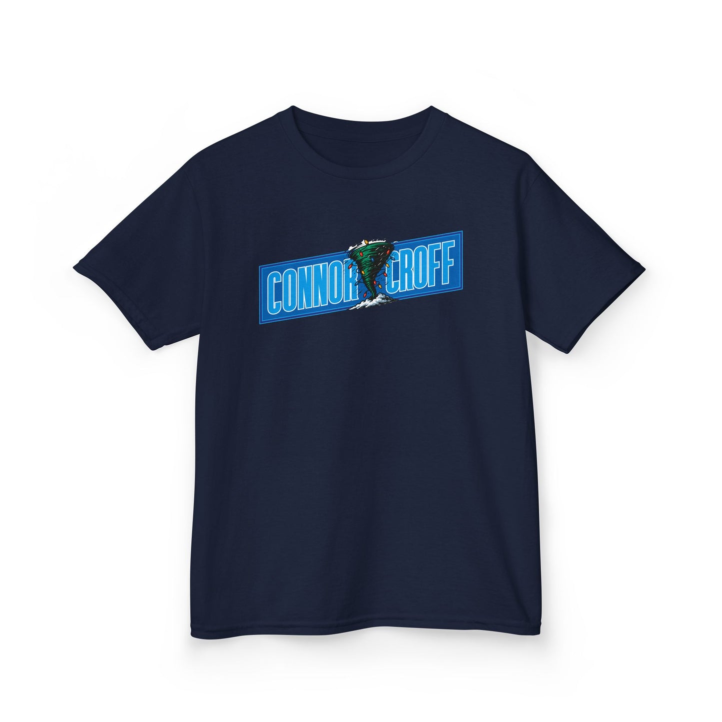 Connor Croff KIDS Heavy Cotton™ Tee Christmas Logo